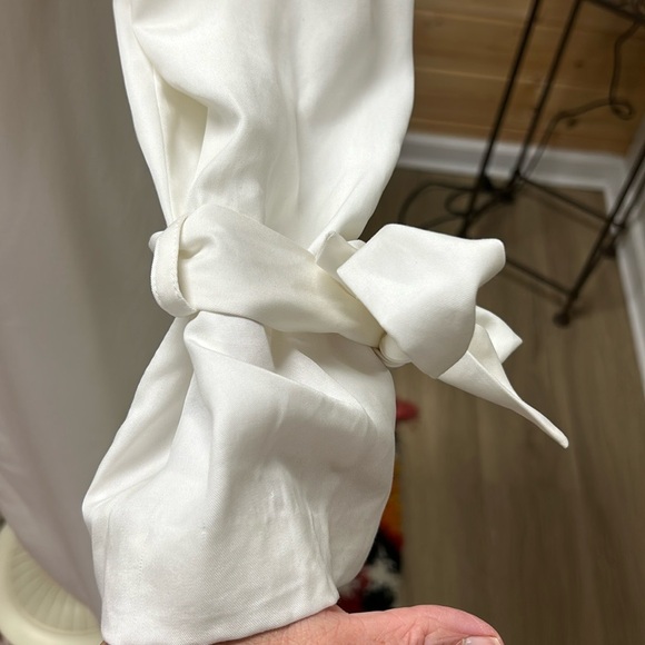 NWT C/MEO Collective Ivory Trench Coat - Picture 10 of 16